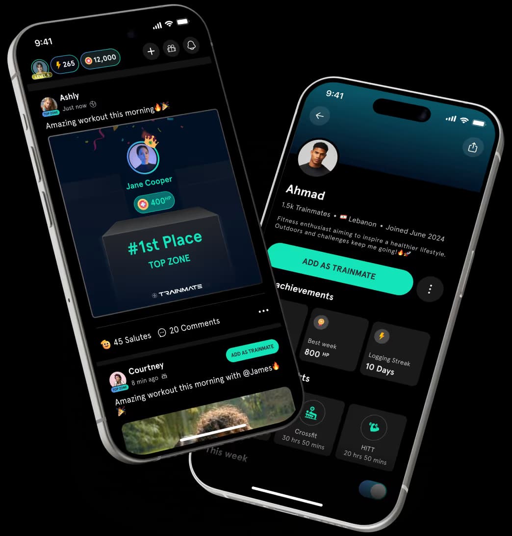 Social Fitness — TrainMate app