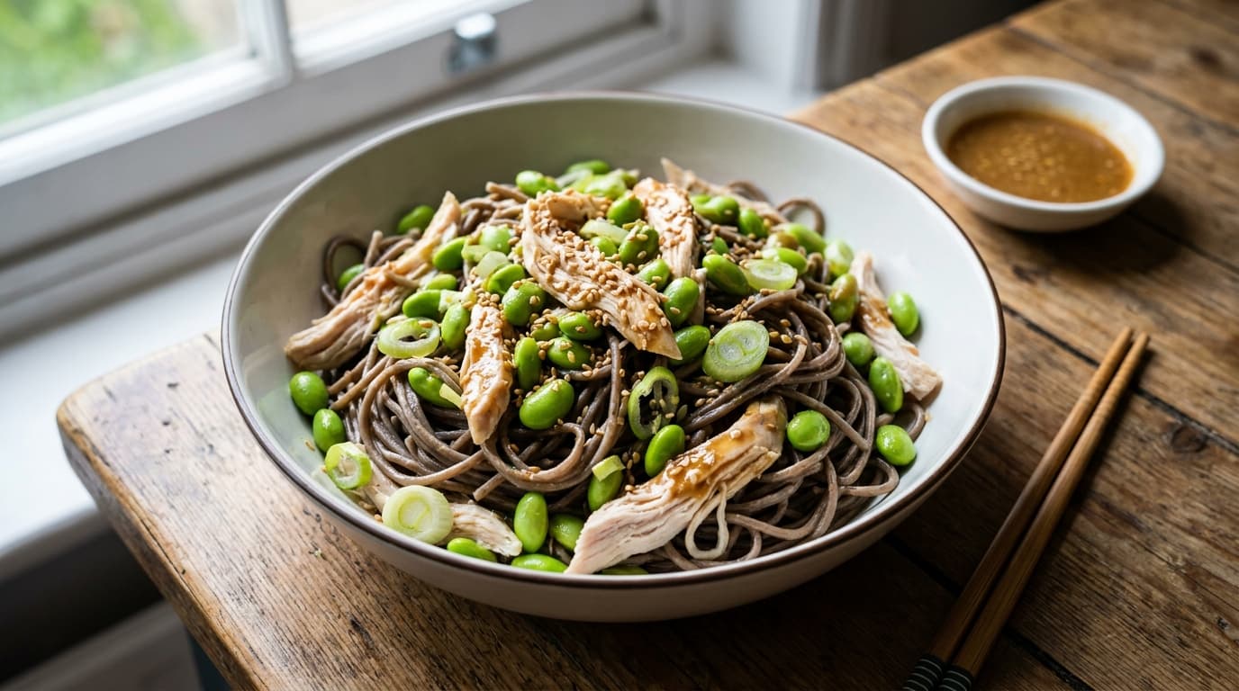 sesame-chicken-soba-noodle-salad
