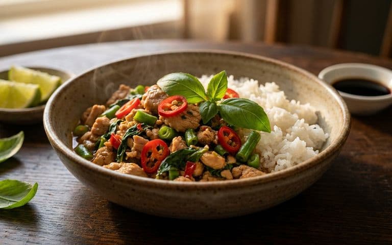 spicy-thai-basil-turkey-bowl